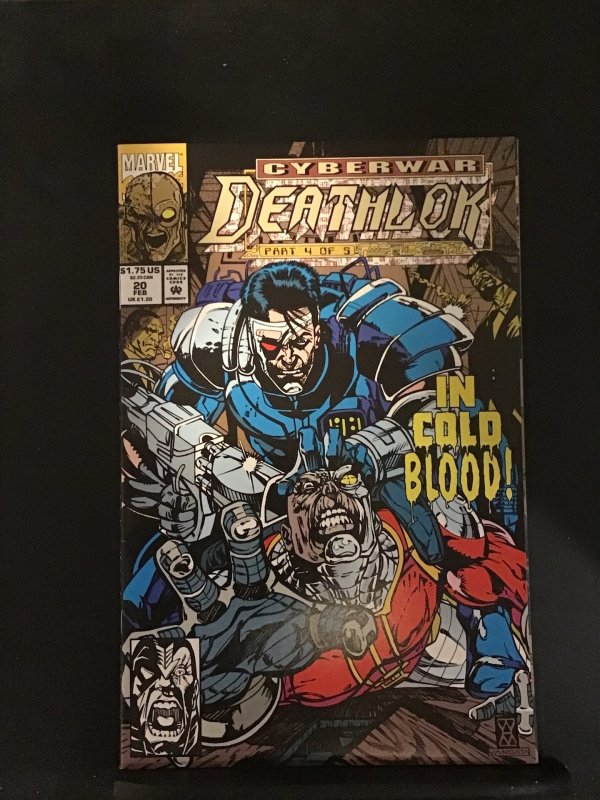 Deathlok #20 Direct Edition (1993)