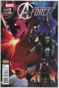 A-Force (vol. 2, 2016) #  3 NM Wilson/Thompson/Molina, Captain Marvel, Dazzler