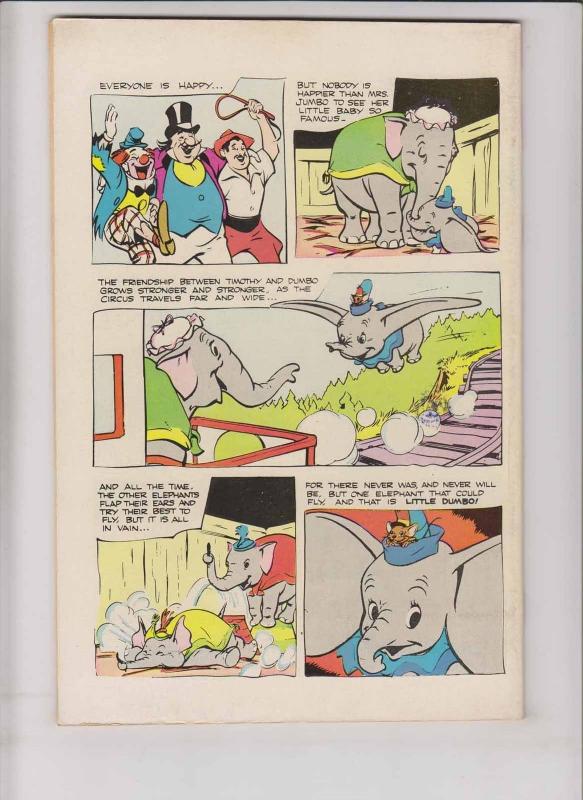 Walt Disney Showcase #12 VF dumbo - gold key comics w/ 16-page fun catalog 1972