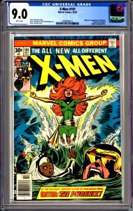 Uncanny X-men 101 Cgc 9.0 White Pages 1st Phoenix Marvel