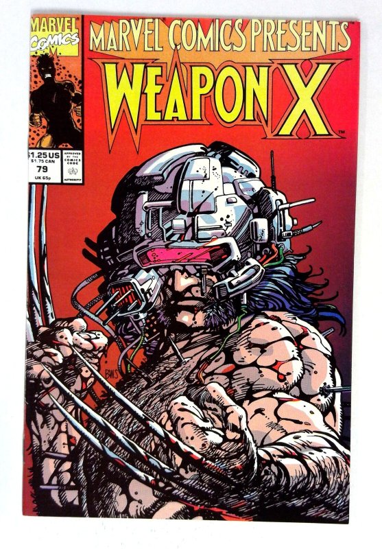 Marvel Comics Presents #79 (1991) Barry Windsor-Smith Marvel NM-