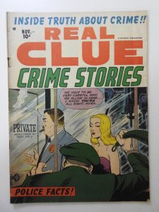 Real Clue Crime Stories #81 (1952) VG Condition! Moisture stain