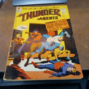 THUNDER AGENTS #6 July 1966 TOWER COMICS WALLY WOOD NoMan By STEVE DITKO