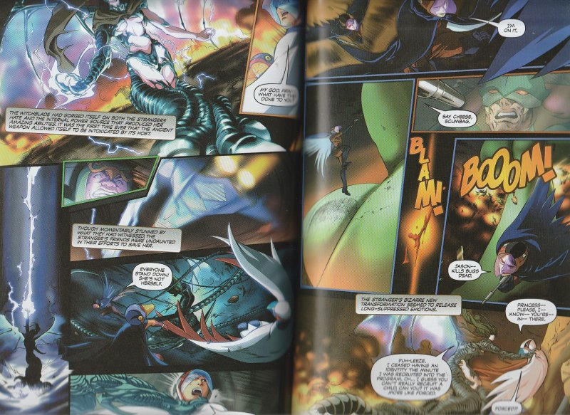 Battle of the Planets/Witchblade One Shot