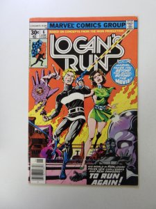 Logan's Run #6 1st solo Thanos story VF- condition