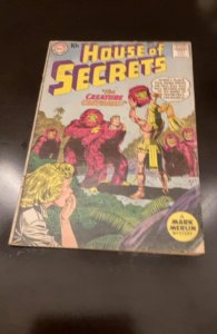 House of Secrets #36 (1960) Mark Merlin Mystery! VG/FN The Deadly Duplicate wow!