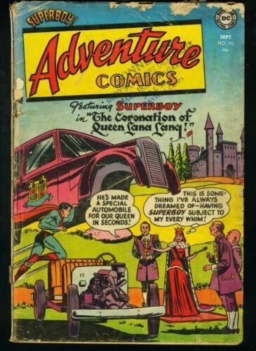 ADVENTURE COMICS #192-SUPERBOY-DC FR/G 