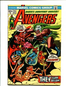Avengers #115 - Avengers/Defenders War Part 1! (6.5) 1973