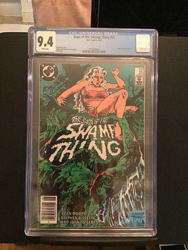 Saga of the Swamp Thing #25 CGC 9.4 