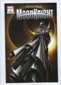 DEVIL’S REIGN MOON KNIGHT #1 * NM- * CLAYTON CRAIN EXCLUSIVE TRADE DRESS VARIANT