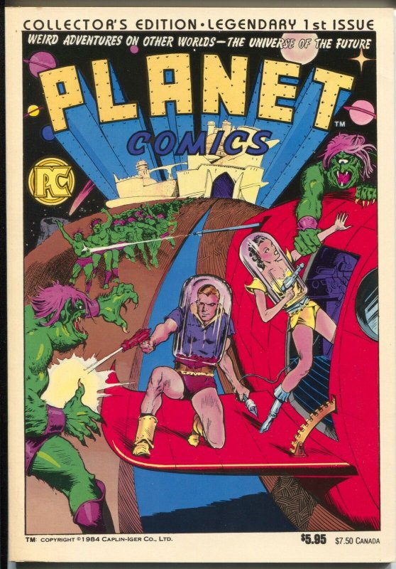 Planet #1 1984-1st issue-reprint of Planet Comics-Fiction House-1939-VF/NM