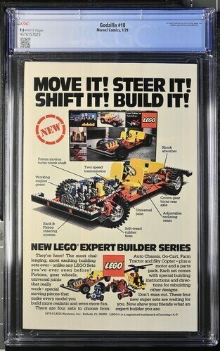 Godzilla #18 1979 Marvel Comics CGC 9.6 White Pages 023