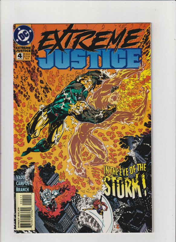Extreme Justice #4 NM- 9.2 DC Comics 1995 Captain Atom,Blue Beetle