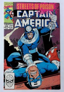 Captain America (1st Series) #374 (Aug 1990, Marvel) 8.5 VF+