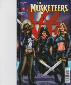 The Musketeers #4 Cover D Zenescope Comic GFT NM Davila