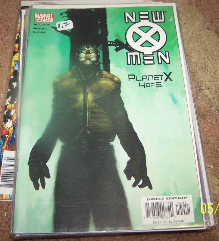 New X-Men  #149 (Jan 2004, Marvel) planet x pt 4 magneto zorn