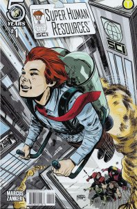 Super Human Resources (Action Lab) #1B VF/NM ; Action Lab | Gabriel Hardman Vari