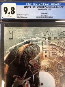 What’s The Furthest Place From Here (2021) # 1 (CGC 9.8 WP) | Variant Cover E