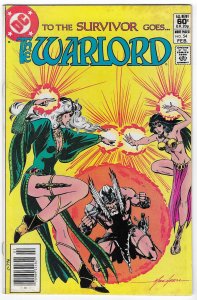 Warlord #54 Newsstand Edition (1982)