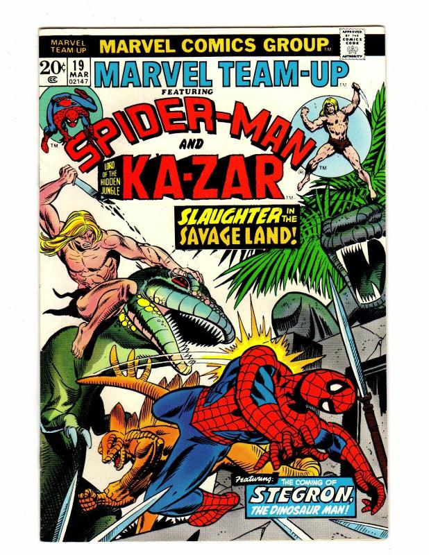 MARVEL TEAM UP 19 FINE  March 1974