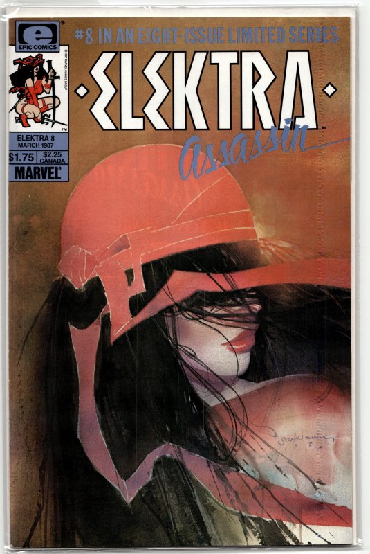 Elektra: Assassin #8 (1987) Elektra