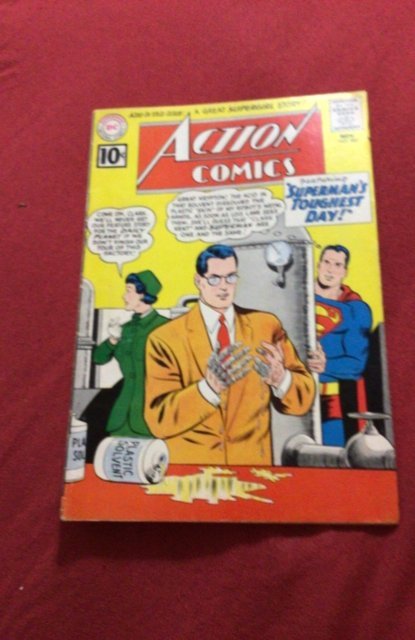 Action Comics #282 (1961) High-Grade VF Super-Robot cover key Utah CERTIFICATE!