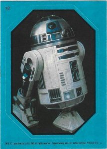 1983 Star Wars: Return of the Jedi Sticker #18 Artoo Detoo