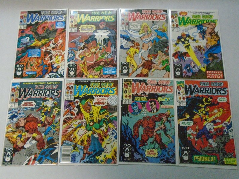 New Warriors lot 49 different from #1-51 NM (1990-94 1st Series)