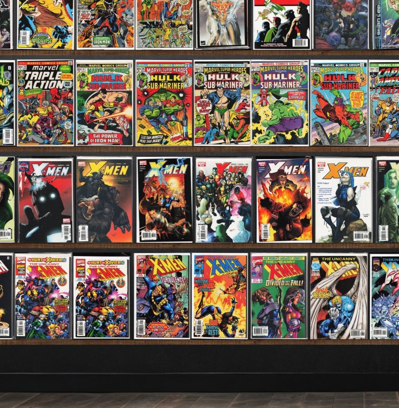 Huge Lot 150+ Comics with The Uncanny X-Men, X-Men, Wolverine, Jsa & More!