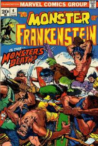 Frankenstein (The Monster Of…) #4 FN; Marvel | save on shipping - details inside