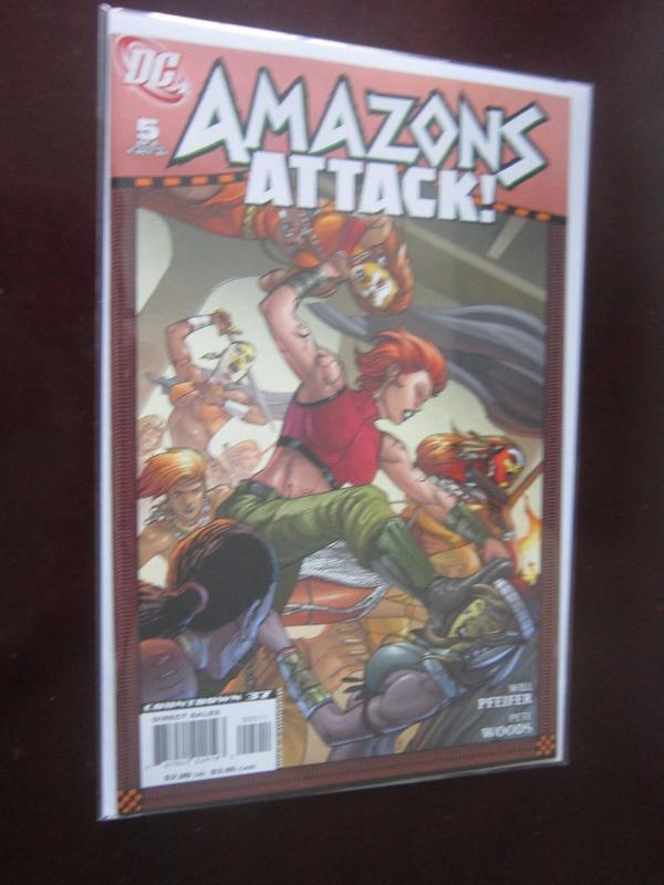 Amazons Attack (2007) #1-6 Set - 8.0 VF - 2007