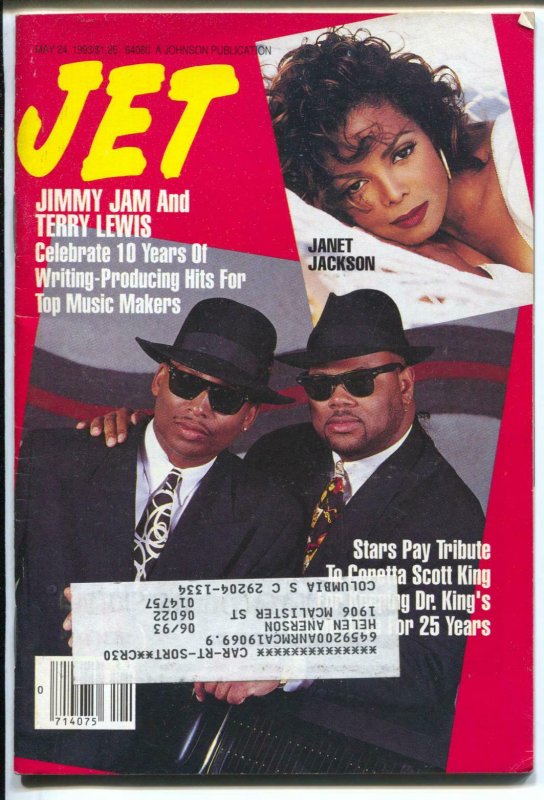 Jet 5/24/1993-Janet Jackson-Jimmy Jam & Terry Lewis-FN-