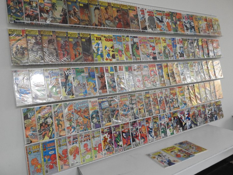 Huge Lot 120+ Comics W/Classic's Illustrated, Spider-Man,  + More! Avg V...