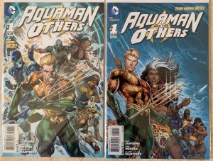 AQUAMAN AND THE OTHERS 1-11 + VARIANT OF ISSUE 1 | NEW 52 | 2014-15 | COMPLETE!