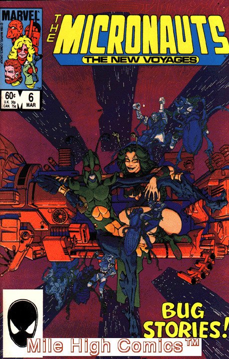 MICRONAUTS (1984 Series)  (MARVEL) (THE NEW VOYAGES) #6 Near Mint Comics Book