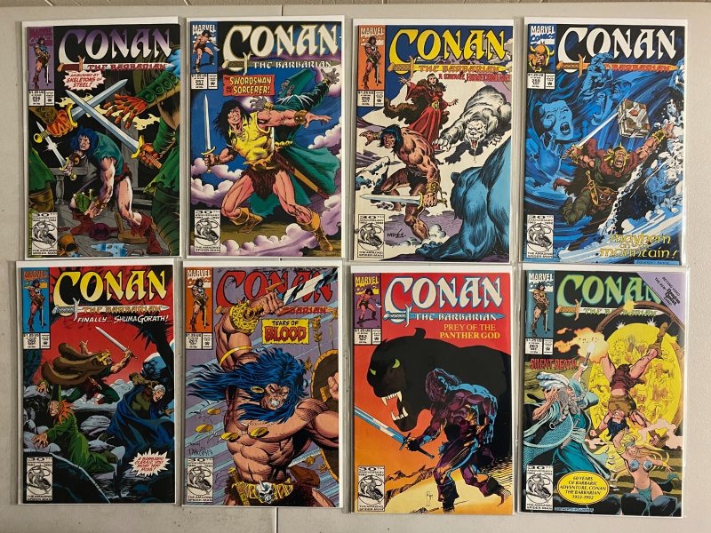 Conan the Barbarian lot #232-274 Marvel (average 6.0 FN) 33 diff (1990 to 1993)