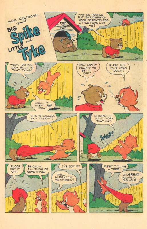 SPIKE and TYKE • Four Color #577 (August 1954) Art by MGM Animator Ken Champin