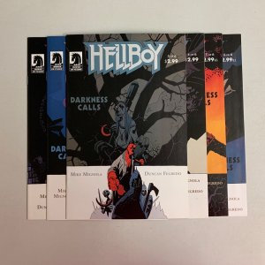 Hellboy Darkness Calls #1-6 Set (Dark Horse 2007) Mike Mignola (9.0+) 