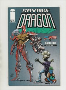 Savage Dragon #67 - SuperPatriot Vs Darklord! - (Grade 9.2) 1999