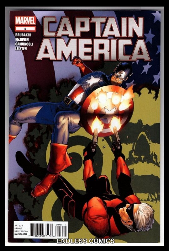 Captain America #5 (2012) Ed Brubaker / ID#07