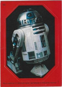 1983 Star Wars: Return of the Jedi Sticker #18 Artoo Detoo