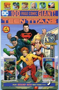DC 100 Page Giant Comic Walmart Exclusive Teen Titans #1 1st App Disruptor