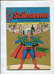 SWEDISH SUPERMAN #17 (6.0) VERY HARD TO FIND!