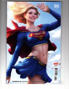 Supergirl #28 (2019) Beautiful Artgerm Lau Variant Cover / ID#05