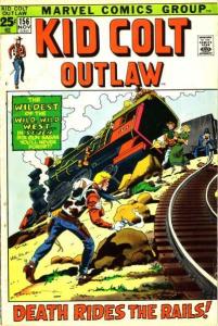 Kid Colt Outlaw #156, VG+ (Stock photo)