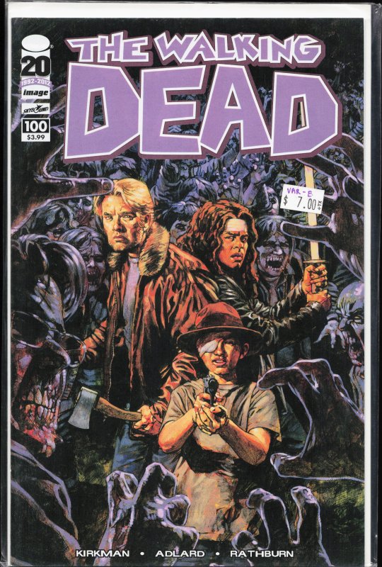 The Walking Dead #100 Cover E (2012)