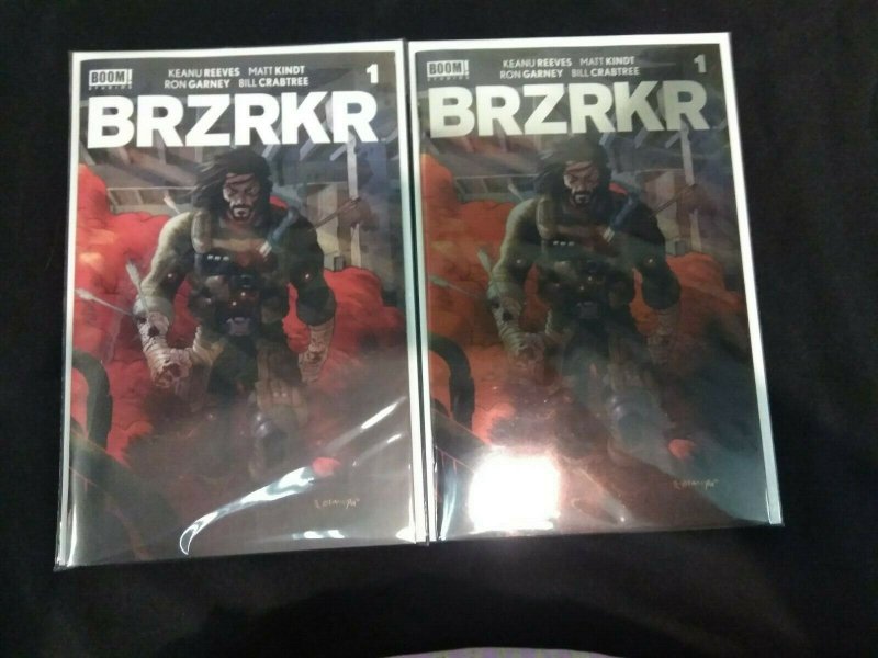 BRZRKR #1 1:1000 CGC 9.8 SIGNED VARIANT + ALL OTHER COVERS