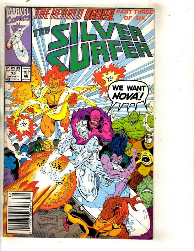 12 Marvel Comics Silver Surfer 17 53 71 73 77 82 85 2 Annual 2 Hulk + J331
