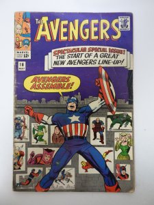 The Avengers #16 (1965) VG- condition