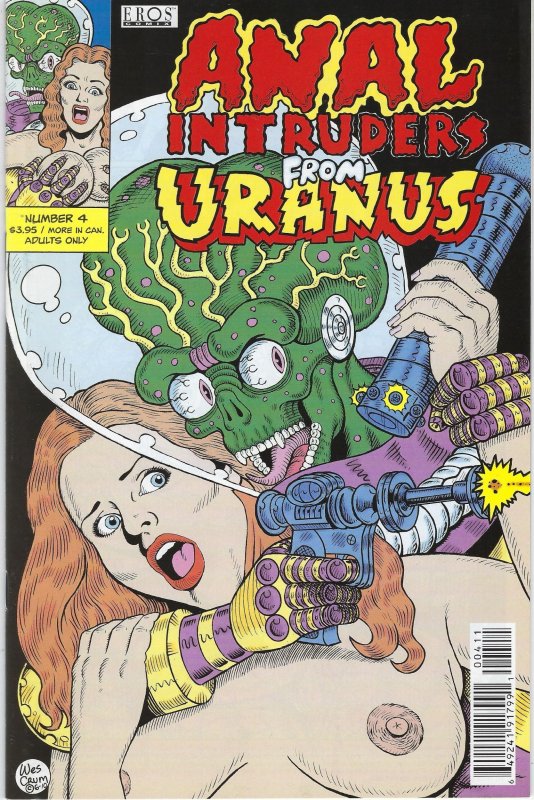 Anal Intruders from Uranus #4 !!!  EROS COMIX !!!   NM